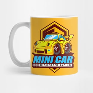 Mini Car High Speed Racing Mug
